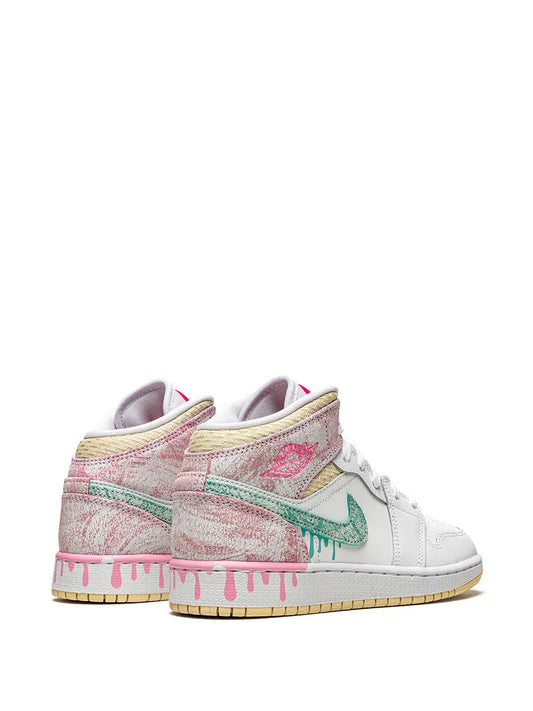 Air Jordan 1 Mid SE "Ice Cream" sneakers