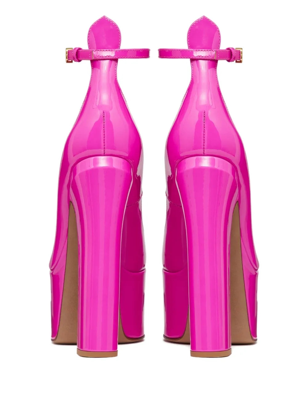 Valentino Garavani Tan-Go 155mm patent-leather pumps