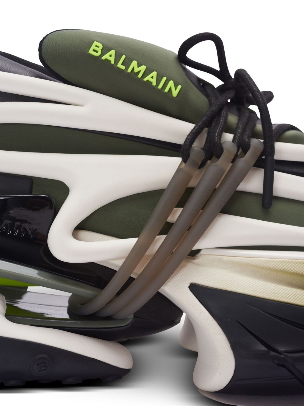 Balmain Unicorn panelled sneakers