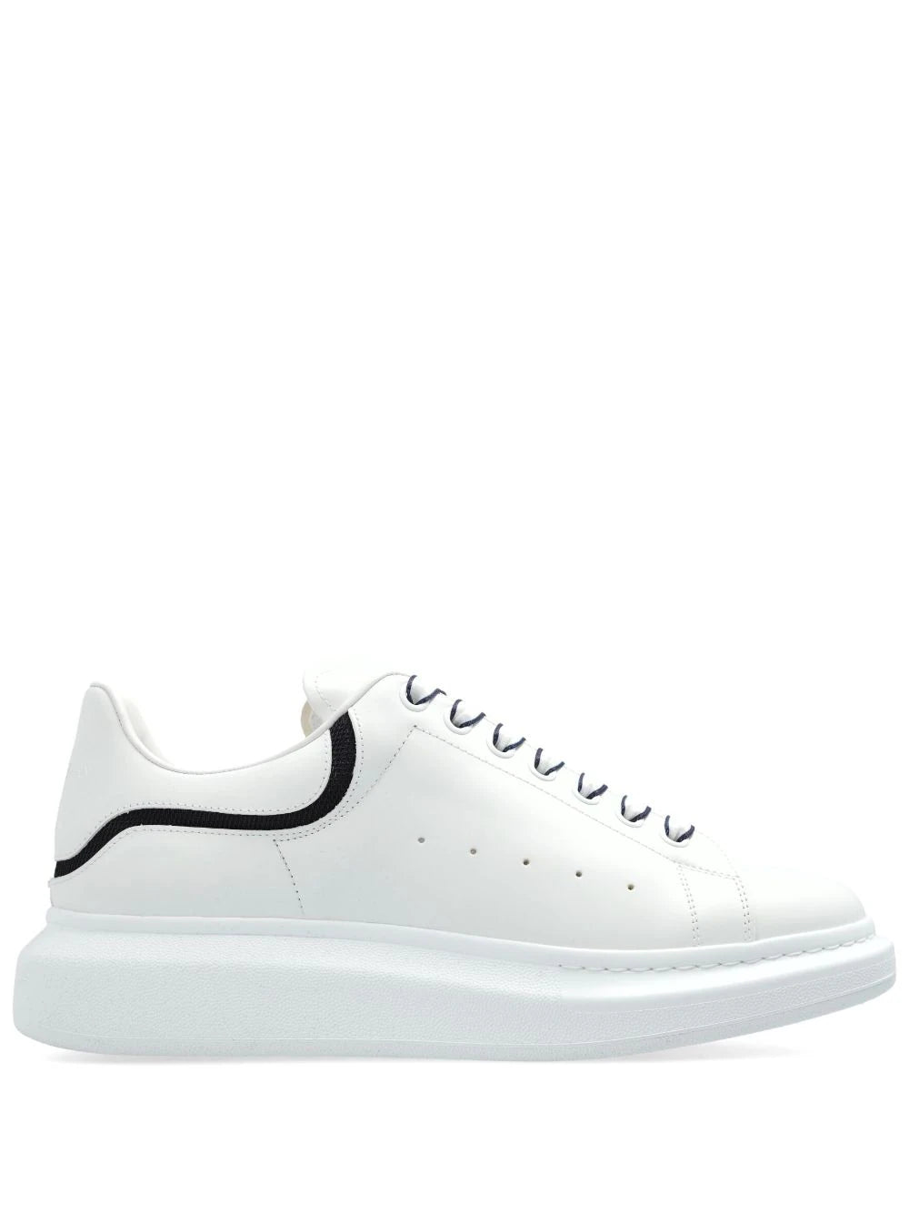 New Season Alexander McQueen Oversized lace-up leather sneakers