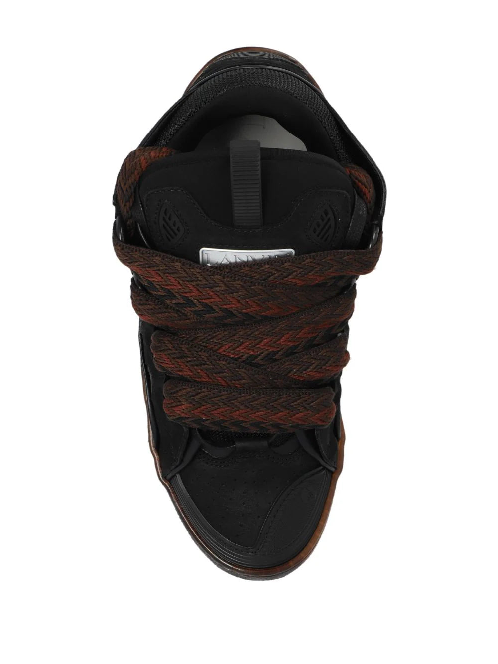 New Season Lanvin Curb leather sneakers