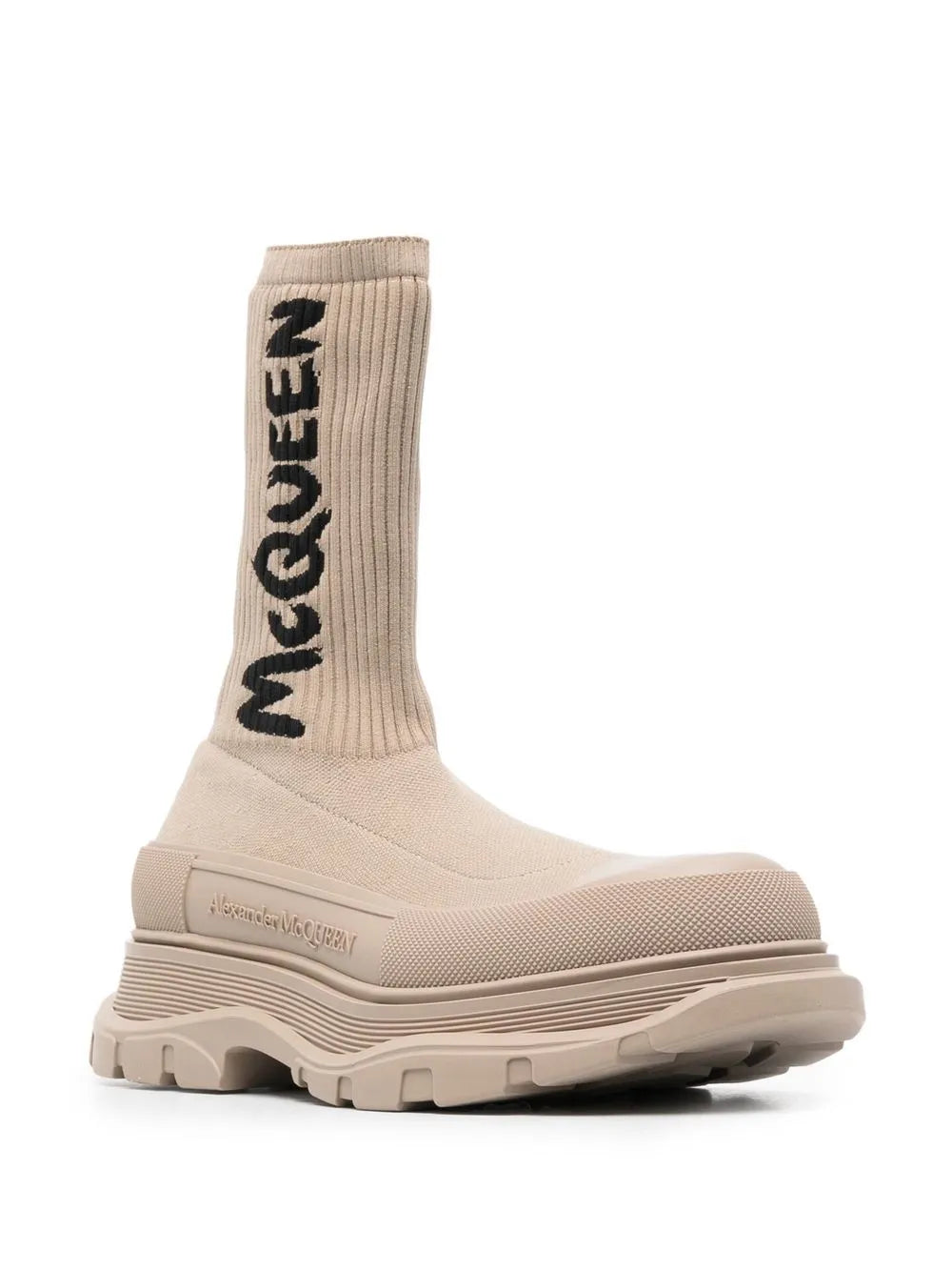 Alexander McQueen Tread sock-style boots