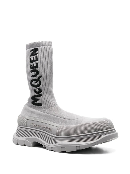 Alexander McQueen Tread sock-style boots