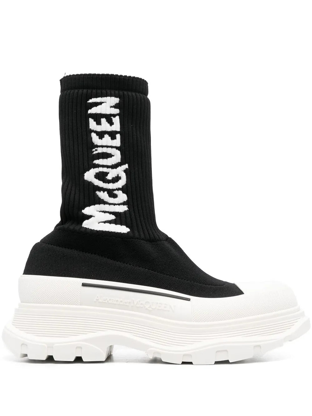 Alexander McQueen Tread sock boots