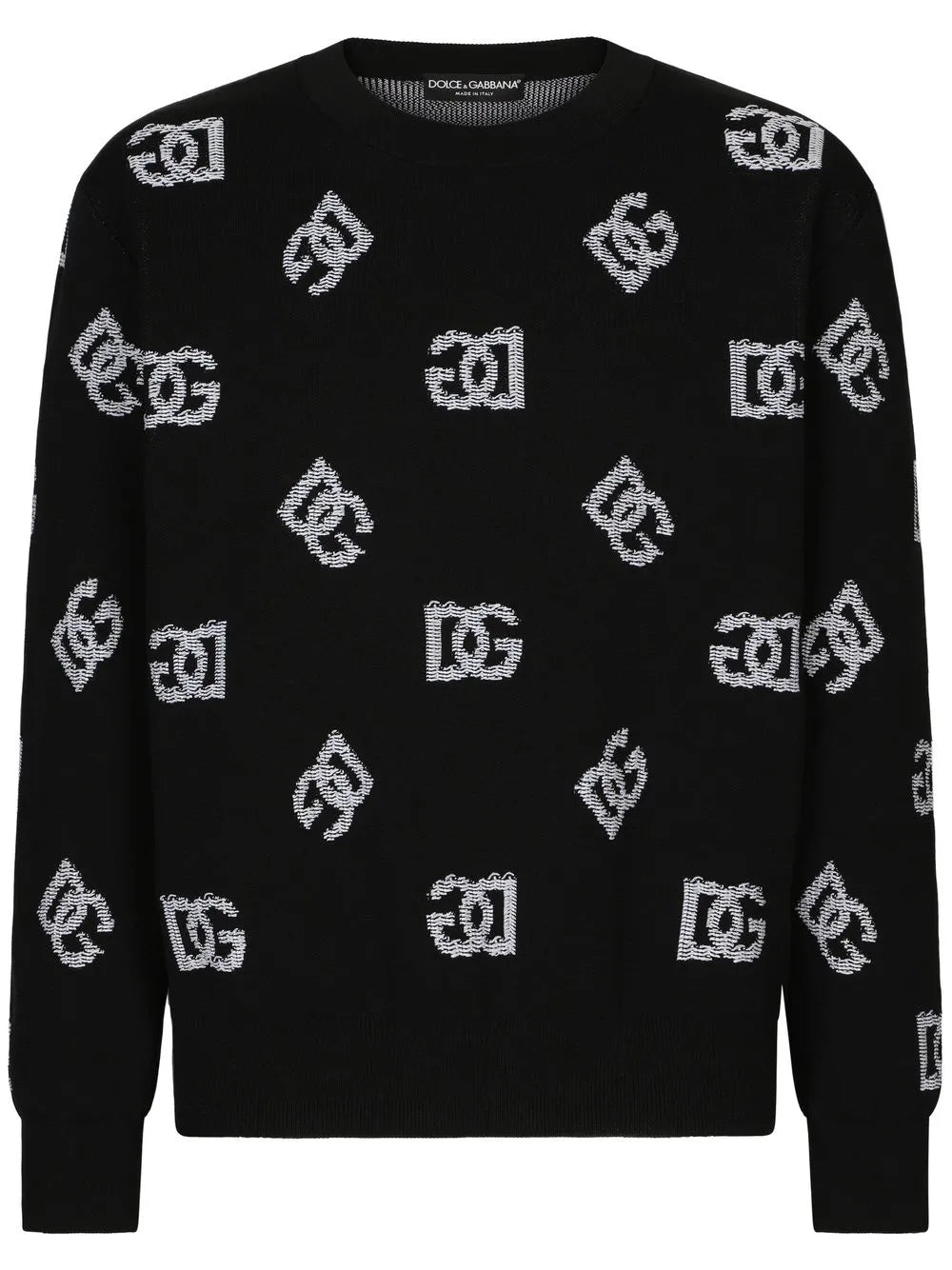 Dolce & Gabbana DG-logo jacquard sweatshirt