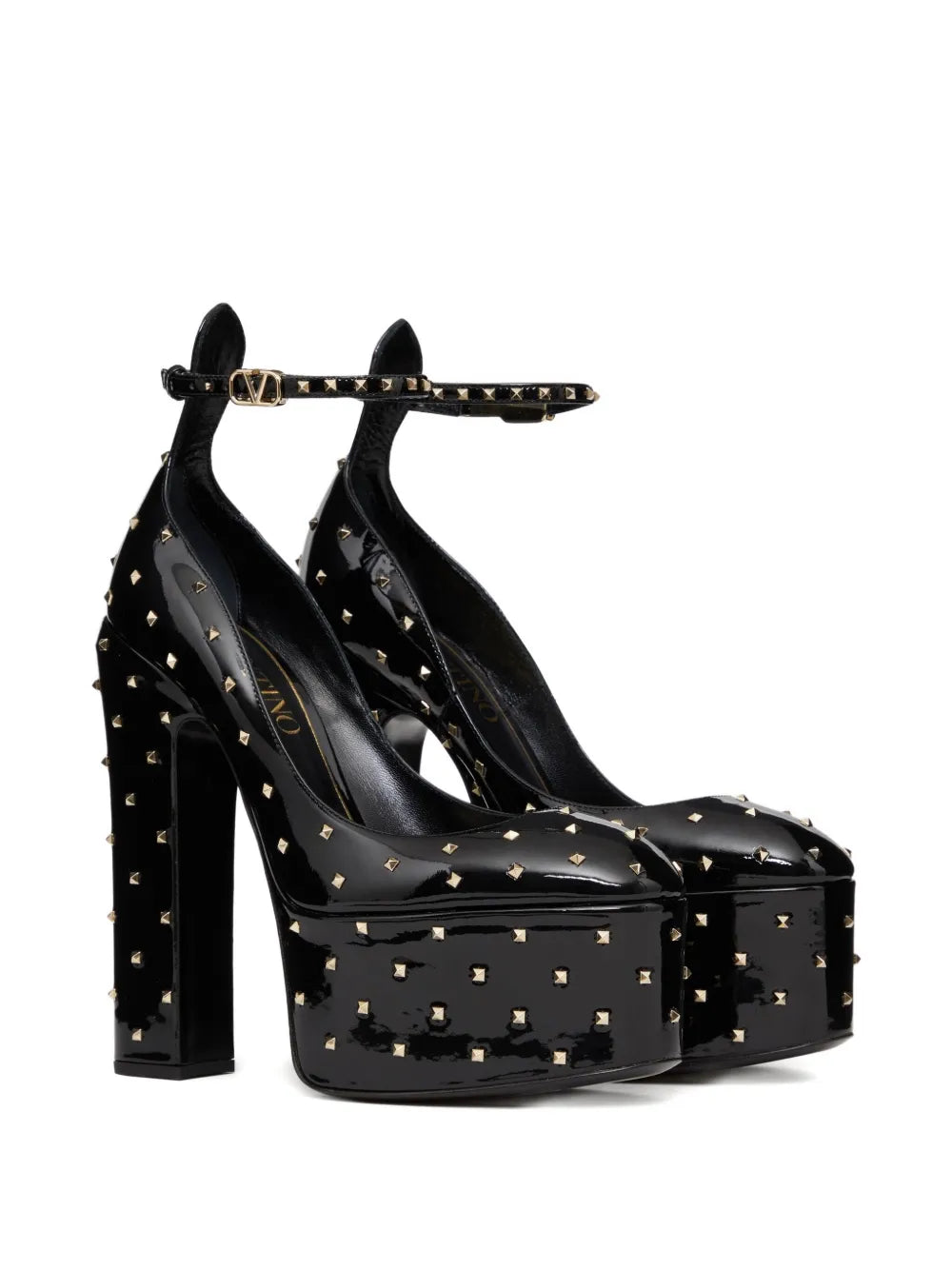 Valentino Garavani Tan-Go micro studs 155mm pumps