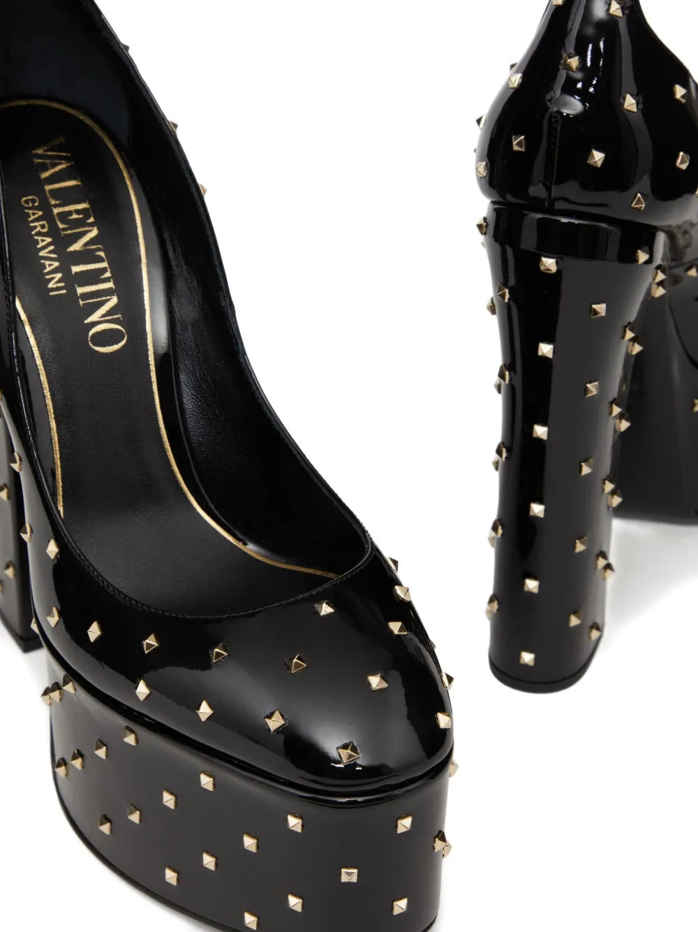 Valentino Garavani Tan-Go micro studs 155mm pumps