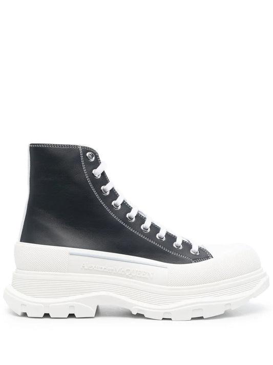Alexander McQueen Tread Slick lace-up chunky sneakers