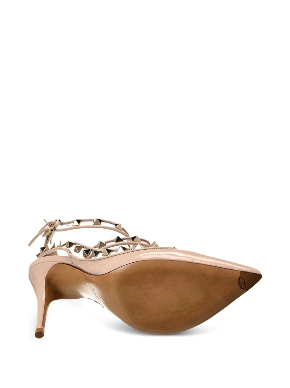 Valentino Garavani Rockstud ankle-strap pumps