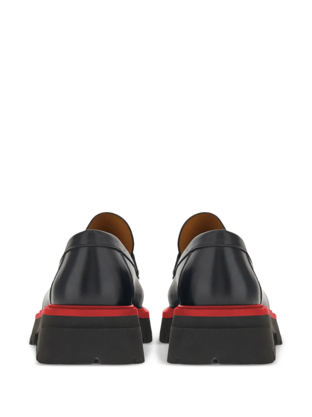 Ferragamo contrasting-sole leather loafer