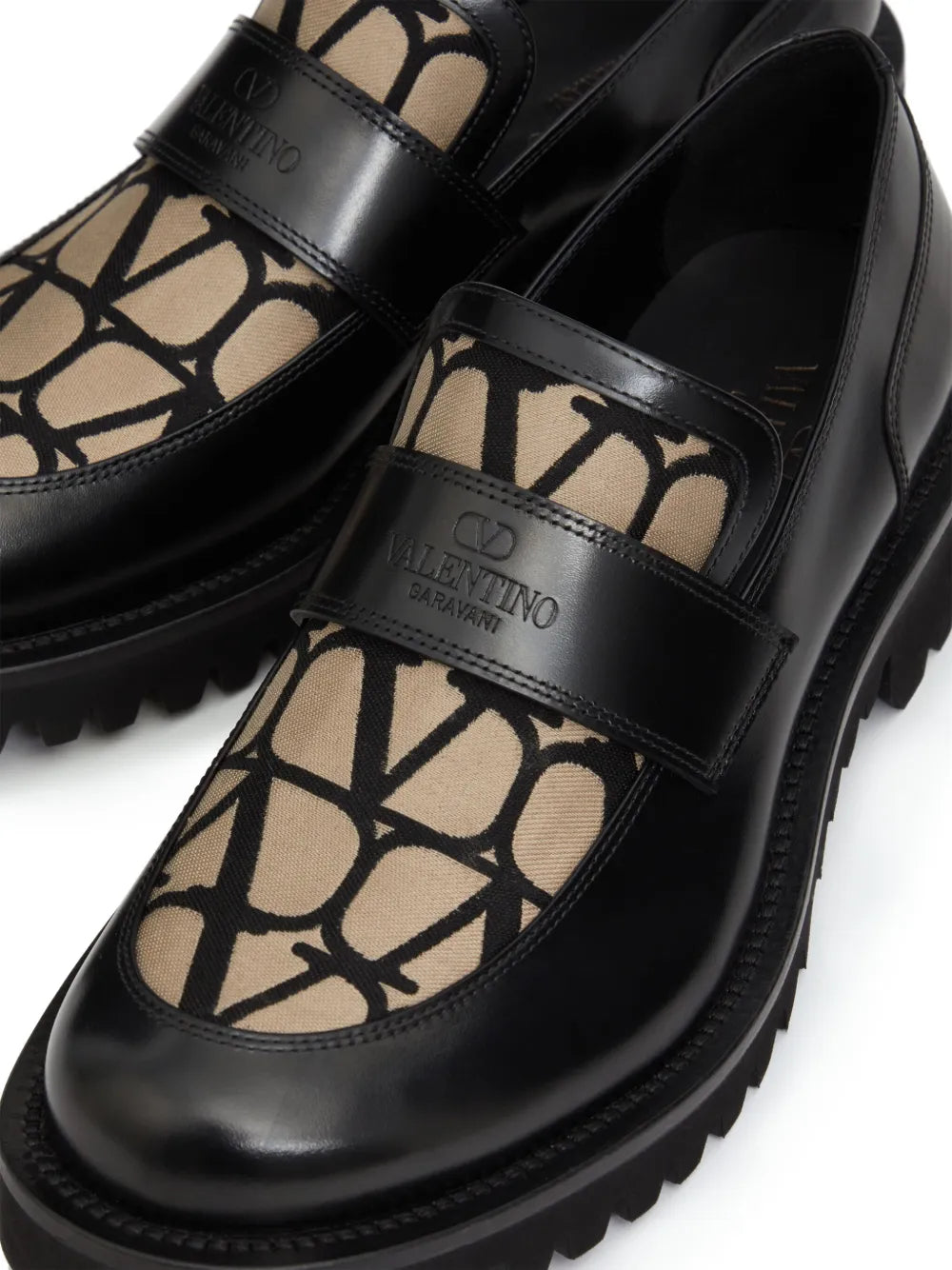 Valentino Garavani Toile Iconographe loafer