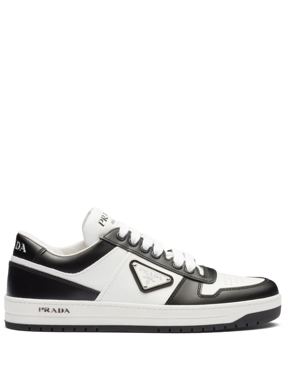 Prada Downtown leather sneakers