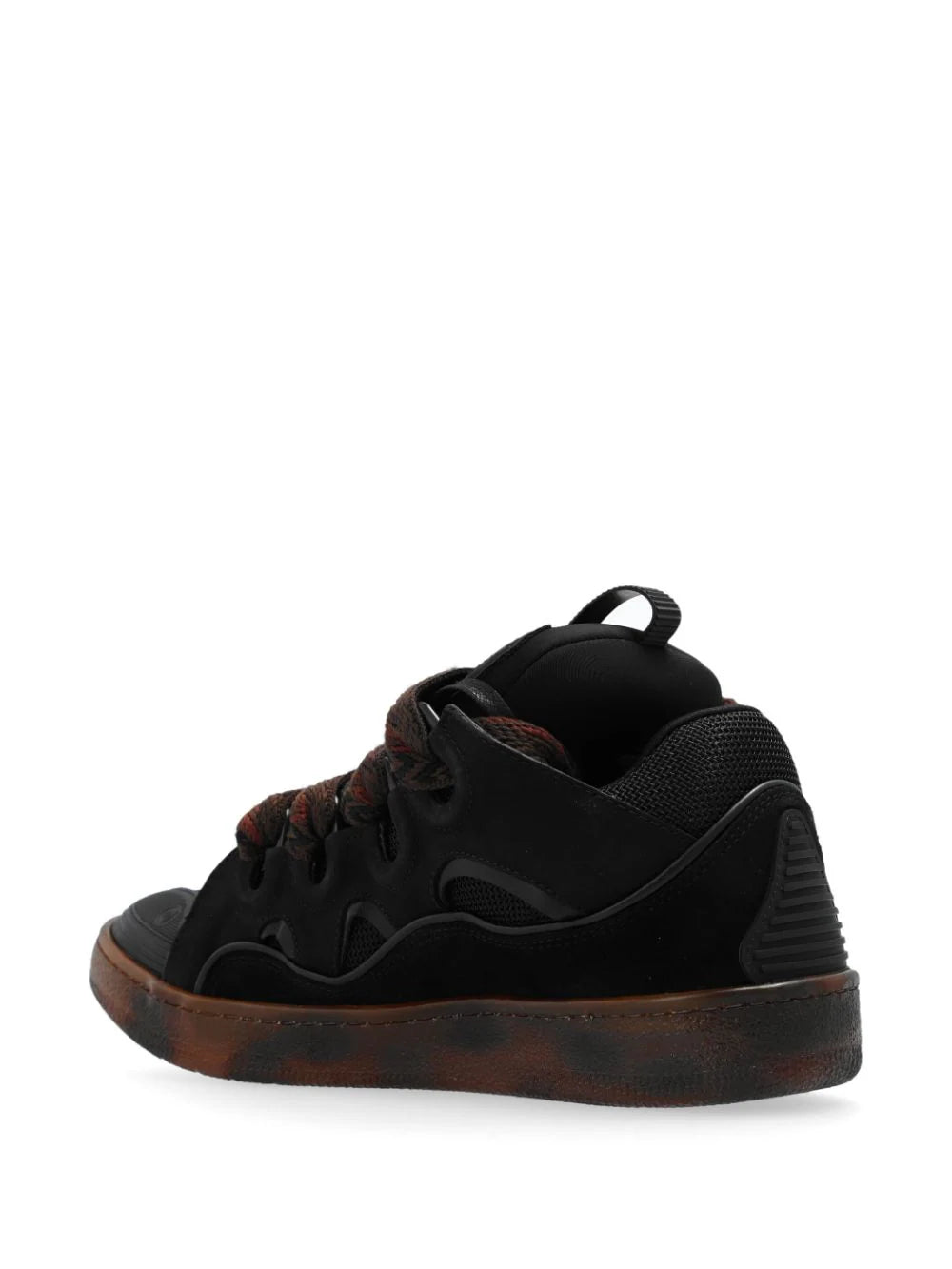 New Season  Lanvin Curb leather sneakers