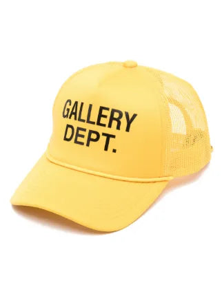 GALLERY DEPT. logo-print trucker cap