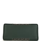 Goyard Saigon Tote Dark Green Goyardine Canvas Palladium Hardware