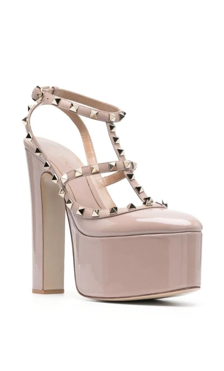 Valentino Garavani Rockstud 155mm platform pumps