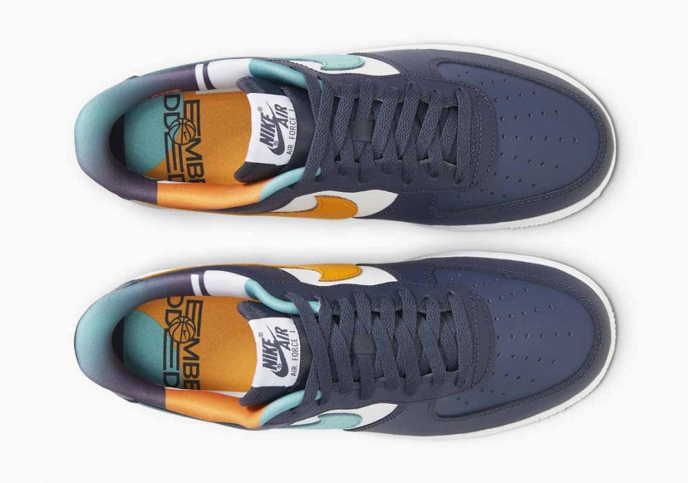 NIKE AIR FORCE 1 BLUE / WHITE FOR MEN AND WOMEN