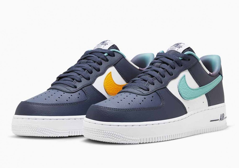 NIKE AIR FORCE 1 BLUE / WHITE FOR MEN AND WOMEN